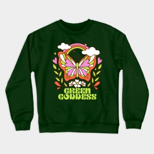 Green Goddess Crewneck Sweatshirt